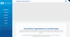 Desktop Screenshot of cees-dekker.nl